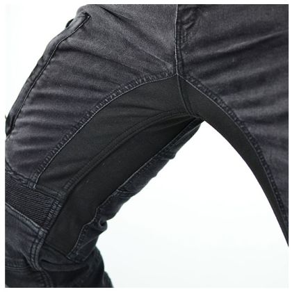 Motorcycle Jeans TRILOBITE 1664 ACID SCRAMBLER BLACK