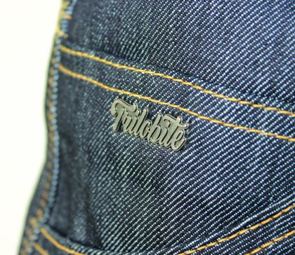 Motorcycle jeans TRILOBITE 1860 TON-UP dark blue slim fit