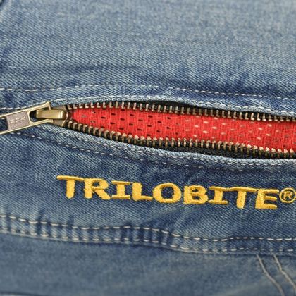 MOTORCYCLE JEANS TRILOBITE 661 PARADO REGULAR FIT BLUE