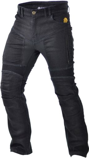 Мото дънки TRILOBITE 661 PARADO SLIM FIT BLACK