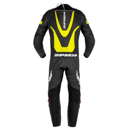 Мото екип SPIDI LASER PRO PERFORATED 1PC BLACK/FLUO YELLOW