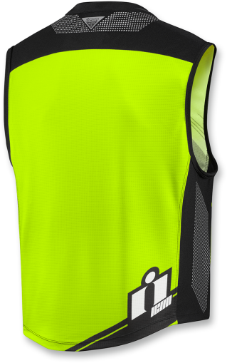 Motorcycle vest ICON Mil Spec 2 Vest Fluorescent Yellow