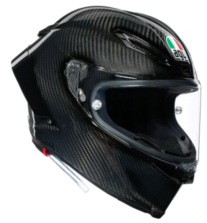 MOTORCYCLE HELMET AGV PISTA GP RR E2206 DOT - MONO GLOSSY CARBON