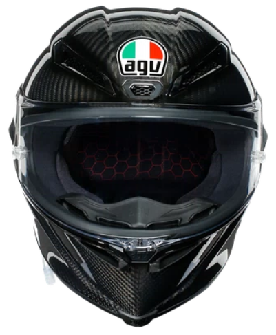 MOTORCYCLE HELMET AGV PISTA GP RR E2206 DOT - MONO GLOSSY CARBON