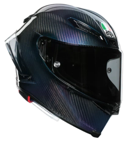 MOTORCYCLE HELMET AGV PISTA GP RR E2206 DOT - MONO IRIDIUM CARBON