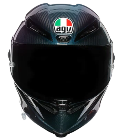 MOTORCYCLE HELMET AGV PISTA GP RR E2206 DOT - MONO IRIDIUM CARBON