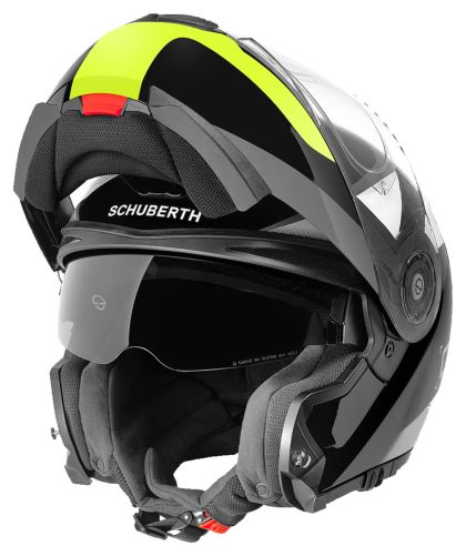 Κράνος μοτοσικλέτας SCHUBERTH C3 PRO SESTANTE YELLOW GLOSS