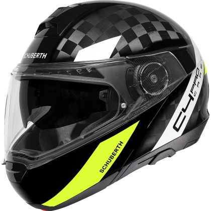 SCHUBERTH C4 PRO CARBON AVIO YELLOW motorcycle helmet