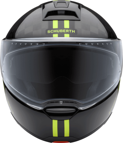 SCHUBERTH C4 PRO CARBON BLACK/NEON YELLOW motorcycle helmet