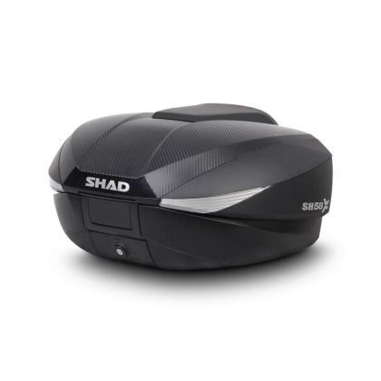 Motorcycle suitcase SHAD SH58X CARBON