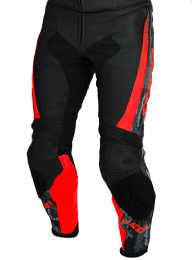 Pantaloni moto SECA SRS II FLUO RED/CAMO