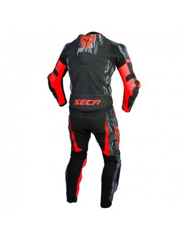 Pantaloni moto SECA SRS II FLUO RED/CAMO