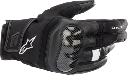 Motorcycle gloves ALPINESTARS SMX-Z DRYSTAR BLACK