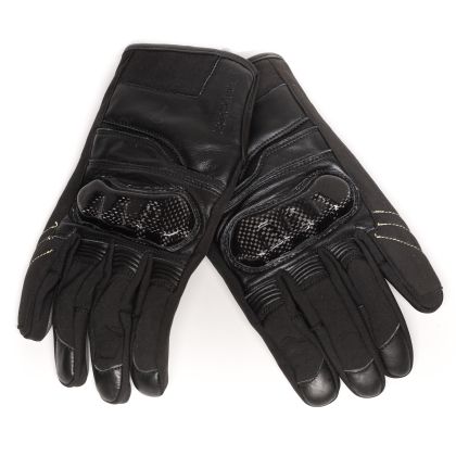 Motorcycle gloves BLACK BIKE BRAKE TOUCH BLACK