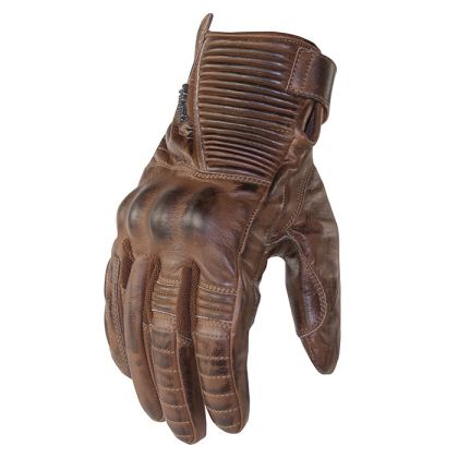 Motorcycle Gloves TRILOBITE 1942 BROWN