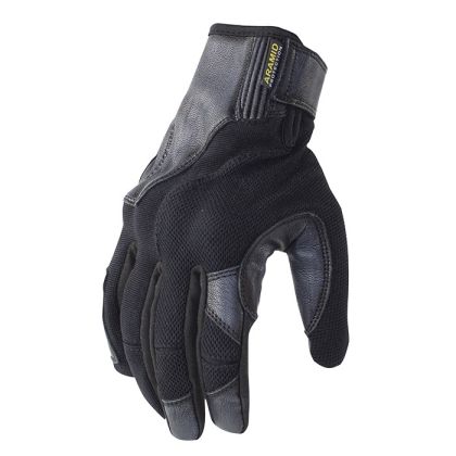 Motorcycle gloves TRILOBITE 1943 COMFEE BLACK