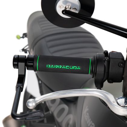 Мото ръкохватки BARRACUDA BASIC RACING GRIPS GREEN