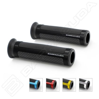 Motorcycle grips BARRACUDA GRIPS RACING BLUE