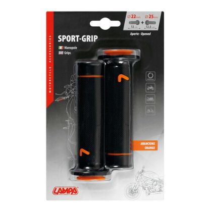 Manere moto Sport-Grip portocaliu 90583