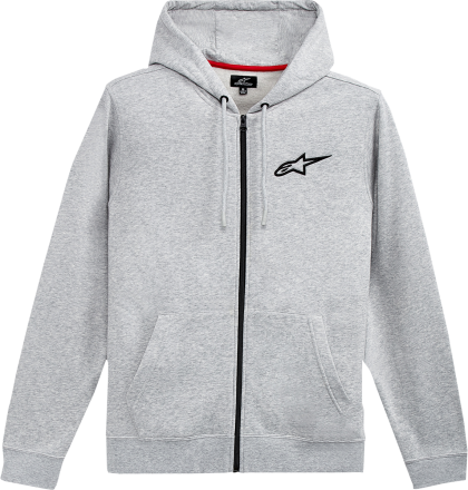 Motorcycle sweatshirt ALPINESTARS Ageless Chest Hoodie GRAY