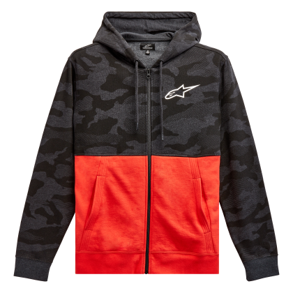 Φούτερ μοτοσικλέτας ALPINESTARS HOODIE CAMO-BLOCK CHAR