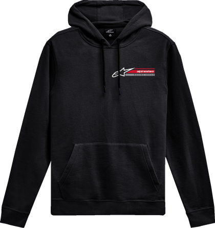 Мото суитшърт ALPINESTARS HOODIE PAR BLACK