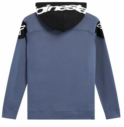 Motorcycle Sweatshirt ALPINESTARS VELOCITY BL/BLK