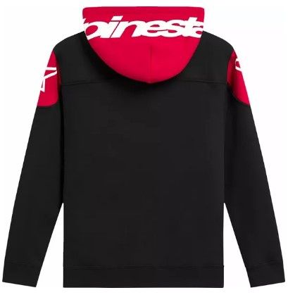 Hanorac pentru motociclete ALPINESTARS VELOCITY BLK/RD