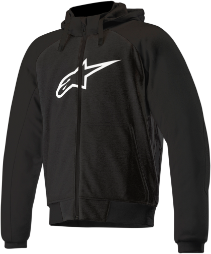 Φούτερ μοτοσικλέτας ALPINESTARS Chrome Sport Hoodie ΜΑΥΡΟ