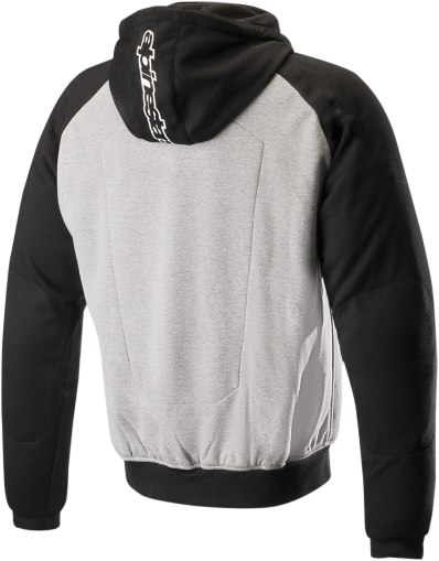 Φούτερ μοτοσικλέτας ALPINESTARS Chrome Sport Hoodie ΓΚΡΙ/ΜΑΥΡΟ