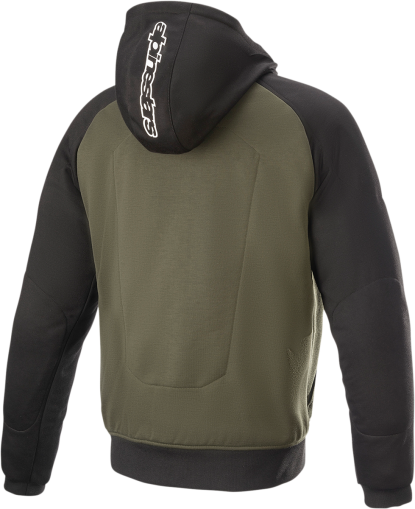 Φούτερ μοτοσικλέτας ALPINESTARS Chrome Sport Hoodie ΠΡΑΣΙΝΟ/ΜΑΥΡΟ