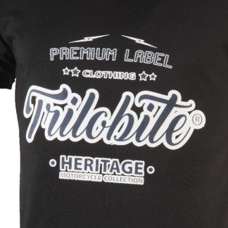 Tricou Moto 1831 TRILOBITE BLACK