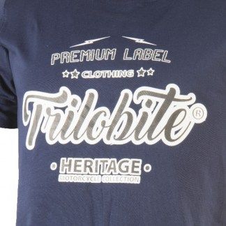 Tricou Moto 1831 TRILOBITE BLUE