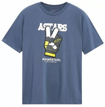 Tricou moto ALPINESTARS CS PEACEOUT BL