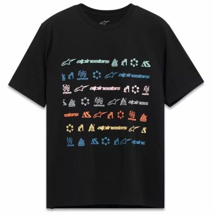 ALPINESTARS CSF GLYFS BLK Moto T-Shirt