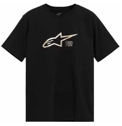 Мото тениска ALPINESTARS CSF GOLDEN BLK