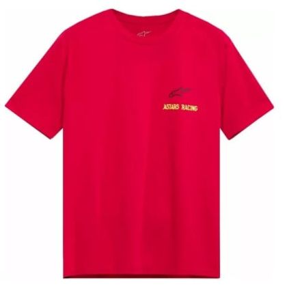 Moto T-shirt ALPINESTARS CSF SWERVE RED