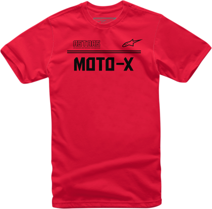 Мото тениска ALPINESTARS Moto X RED