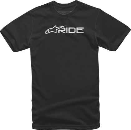 T-shirt μοτοσικλέτας ALPINESTARS TEE RIDE-3.0 BLK/WT