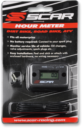 Ceas moto HOUR METER SCAR