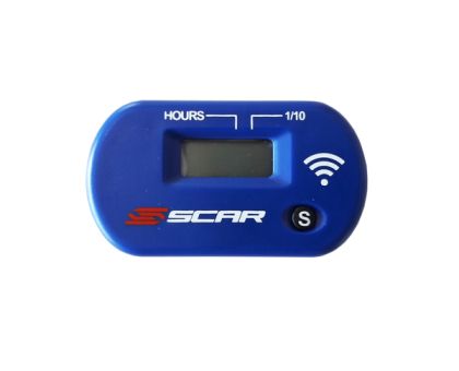 Motorcycle watch HOUR METER with Wireless BLUE