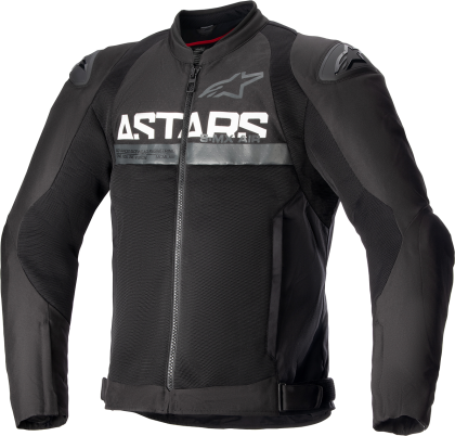 Motorcycle jacket ALPINESTARS SMX AIR BLACK