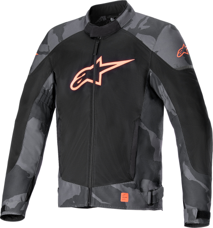 Motorcycle jacket ALPINESTARS T SP X SUPERAIR BLACK/CAMO GRAY