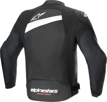 Motorcycle jacket ALPINESTARS T-GP R V4 Airflow BLACK/WHITE