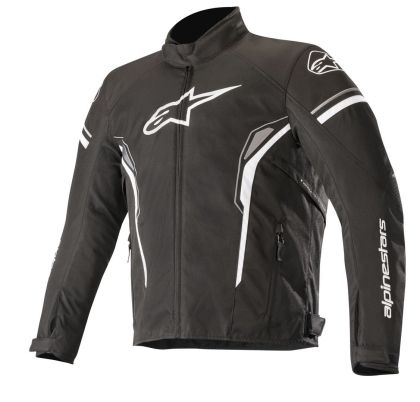 Motorcycle jacket ALPINESTARS T-SP 1 WATERPROOF BLACK/WHITE