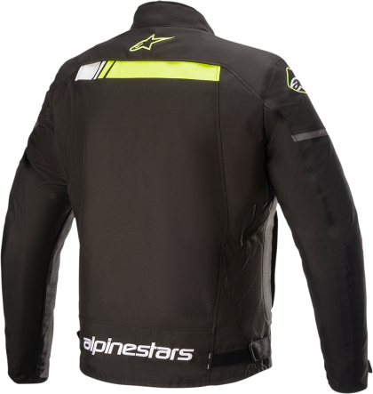 Motorcycle jacket ALPINESTARS T-SPS IGNITION WATERPROOF BLACK/YELLOW/WHITE