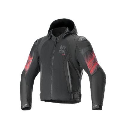 ALPINESTARS ZACA VENOM BK/RD motorcycle jacket