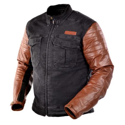 Μπουφάν μοτοσικλέτας Trilobite 964 Acid Scrambler DENIM BROWN