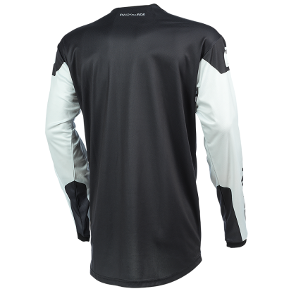 Motocross shirt O'NEAL ELEMENT THREAT BLACK/WHITE