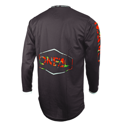 Motocross shirt O'NEAL MAHALO LUSH BLACK/MULTI